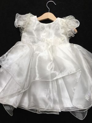 Kinder Christening / Party Dress Ivory 18-36 mths